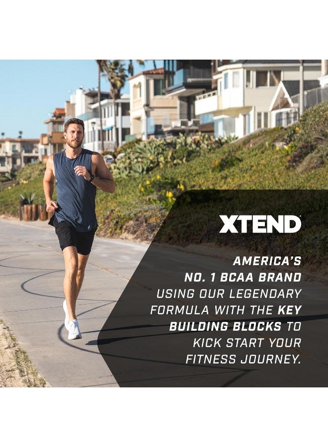 SCIVATION XTEND Original BCAA Powder Blue Raspberry Ice 30 Servings | 7g BCAAs Per Serving | Sugar Free Branched Chain Amino Acids and Electrolytes Powder for Post Workout Muscle Recovery and Hydration - Image 5