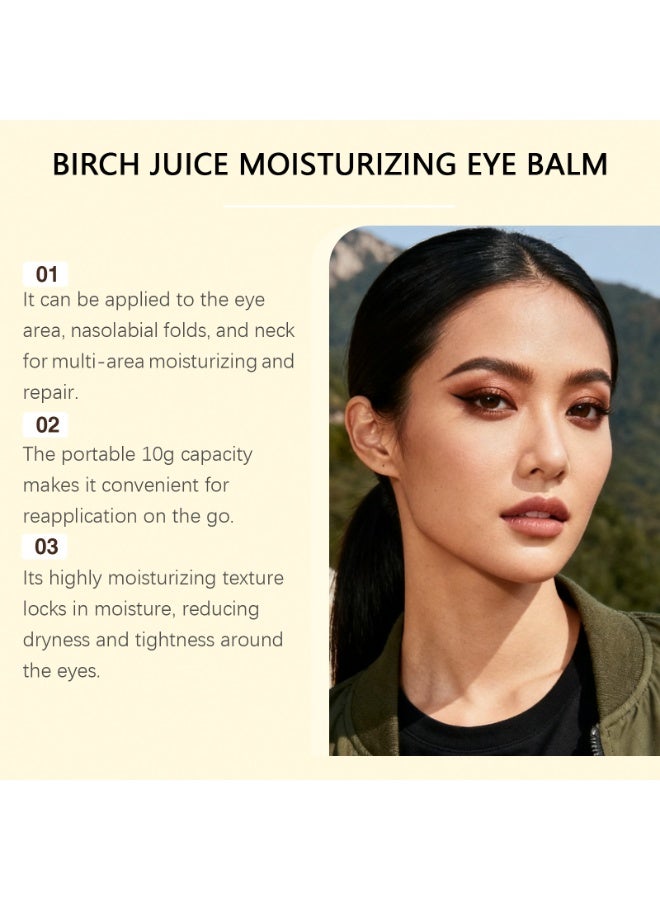 HANCHOBIT Birch Sap Eye Moisturizing Stick – Cooling Hydration Eye Balm for Smooth Under-Eyes Skin | Birch Juice Moisturizing Eyes Cream & Under Eye Moisturizer for Easy, Precise Daily Care - Image 4