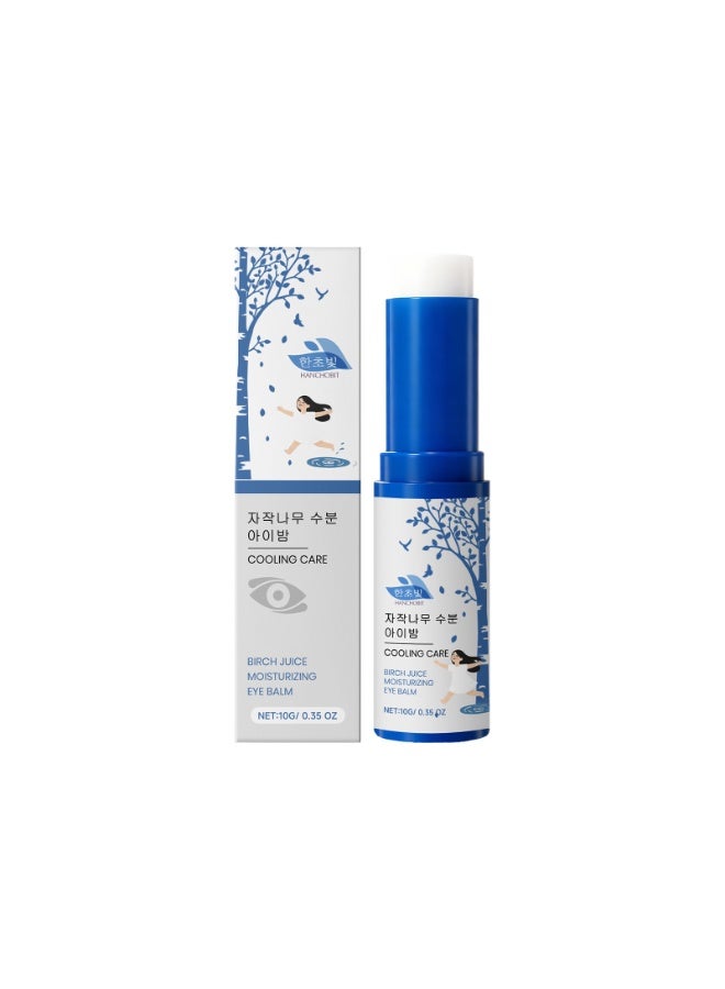 HANCHOBIT Birch Sap Eye Moisturizing Stick – Cooling Hydration Eye Balm for Smooth Under-Eyes Skin | Birch Juice Moisturizing Eyes Cream & Under Eye Moisturizer for Easy, Precise Daily Care - Image 1