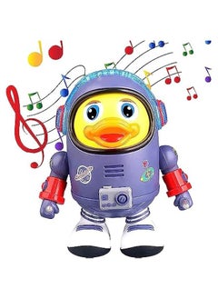 HOOKOR Baby Crawling Toys Musical Light Up Baby Toys for 6 to 12 Months,Infant Toy with Light & Sound & Automatically Avoid Obstacles，Tummy Time Toy for 12-18 Months Boy Girls (Dancing Duck)  - Image 1
