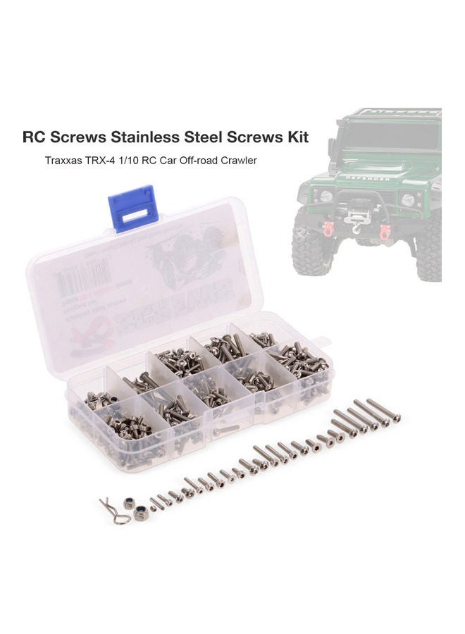 NIBEMINENT Steel Screws Kit For Traxxas 13.5 x 2.2 6.8cm - Image 1
