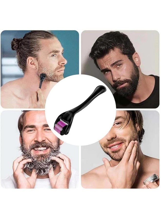 Derma Roller For Hair And Beard Regrowth 540 Micro 0.5MM Titanium Alloy Needles Reduces Hair Fall & Stimulates Hair Follicles, Safe and Effective Easy to use | Skin Care Men and Womens - Image 5