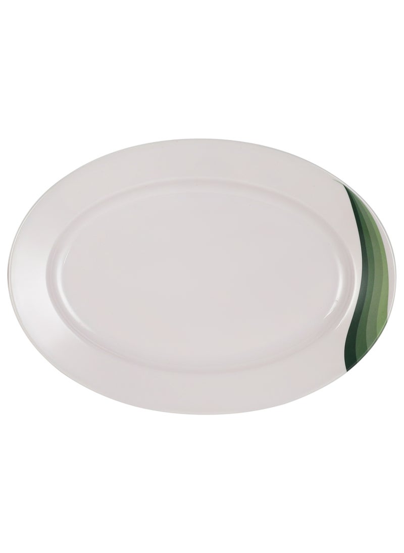 DELCASA - Delcasa 35 Piece Floral Beast Melamineware Dinner Set DC2461 Plates, Bowls, and Spoons - Image 1