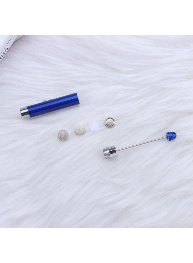 DIY Mini Beaded Flashlight Advanced Sense Banknote Flashlight LED Lighting Laser Light Wholesale-Product Specifications:6-purple  - Image 5