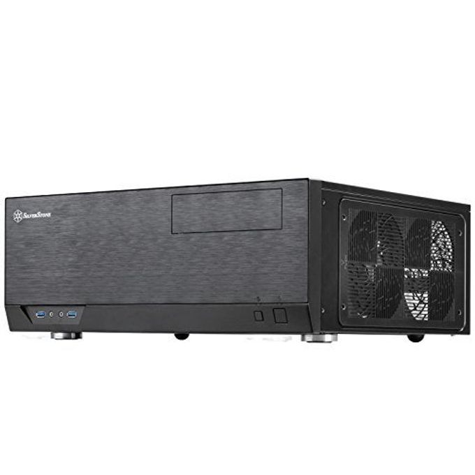 SilverStone Technology Gd09 Home Theater Pc (Htpc) Computer Case With Faux Aluminum Design For Atx/Micro-Atx Motherboards, Sst-Gd09B - Image 5