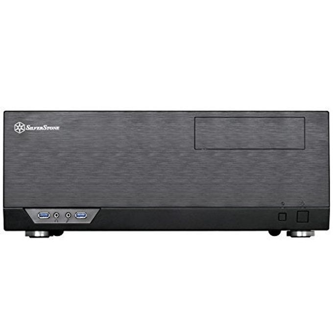SilverStone Technology Gd09 Home Theater Pc (Htpc) Computer Case With Faux Aluminum Design For Atx/Micro-Atx Motherboards, Sst-Gd09B - Image 3