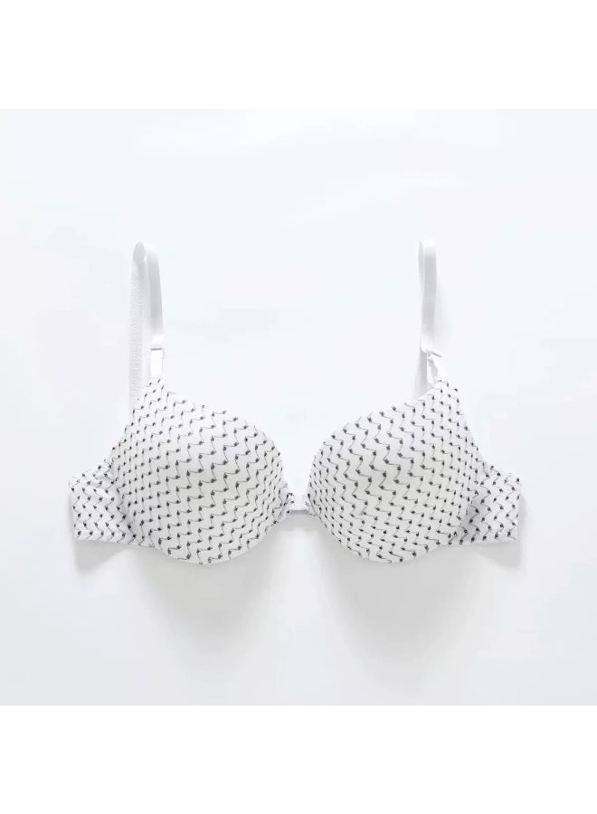 Women Bra Front Closer Push Up Bra Underwire Bra - Image 1