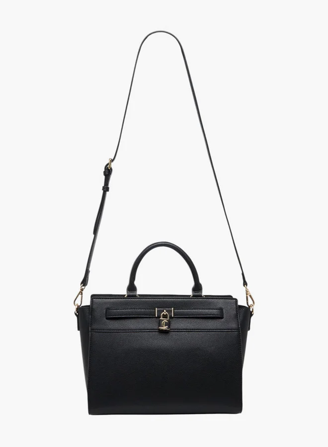 لو كونفورت حقيبة يد صلبة بسحاب إغلاق