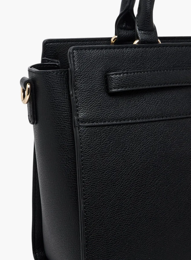 لو كونفورت حقيبة يد صلبة بسحاب إغلاق