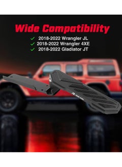 Excefore Pedal Driver Foot Rest Pad, Rest Pad Driver Foot Pedal Compatible with 2018-2022 Jeep Wrangler JL 4XE Gladiator JT, Black,1 Pack  - Image 3