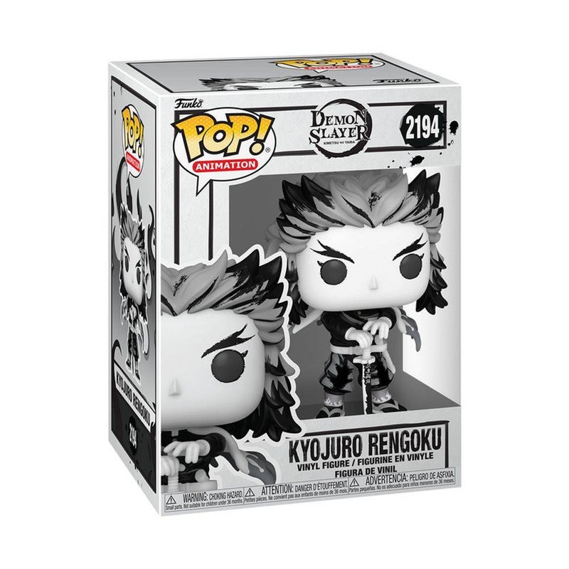 Funko POP! Animation Demon Slayer Kimetsu no Yaiba Kyojuro Rengoku (Sumi Deco) Vinyl Figure (10.7 cm)