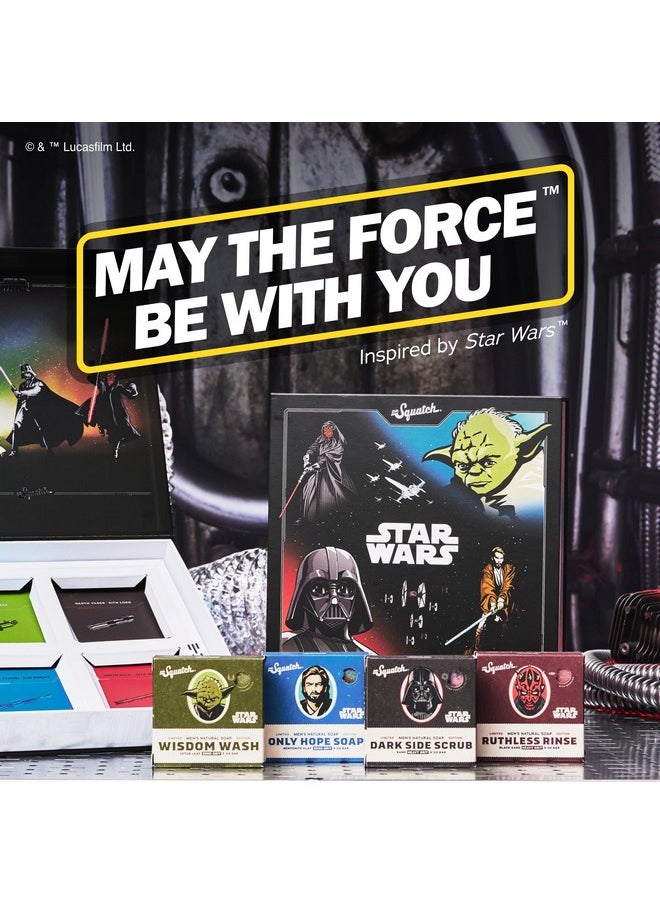 Dr. Squatch - R. Squatch The Soap Star Wars Soap Collection Episode 1 With Collector’S Box Men’S Natural 4 Bar Soap Bundle And Star Wars Soap For Men - Image 1