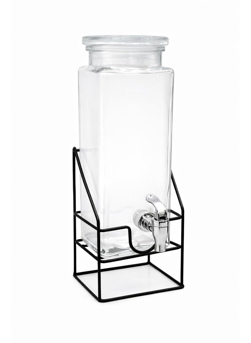 2.2 Liter Juice Dispenser Glass With Stand - Image 2
