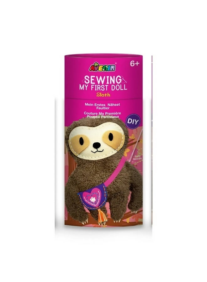 Avenir Avenir Sewing My First Doll Sloth Sewing Kit (25 cm)  - Image 1