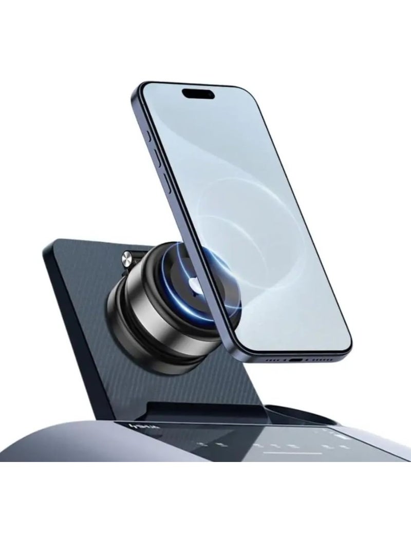 ELTRAZONE Magnetic Double-Sided Foldable Phone Holder, Suction Cup, Adjustable Angle, Scratch-Free Silicone, Multi-Purpose | Universal Compatibility for iPhone & Android Devices - Image 4