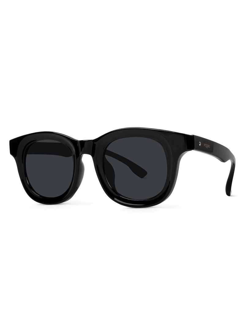 Woggles Designer Black Wayfarer Sunglasses| Men & Women| 100% Uv Protection - Image 5