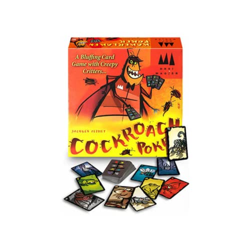 Schmidt Cockroach Poker Party Game | Bluffing Strategy Card Game for Adults and Kids | Ages 8+ | 3-6 Players | Average Playtime 15-25 Minutes - Image 5