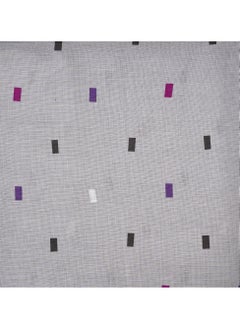 Home-Tex Design 3 Piece Hometex Design 100% Cotton King Size  Printed Flat Sheet Set ARDOISES ET AMETHYSTES - 1 Flat Sheet (240x260 cm) + 2 Pillow Covers (50x80 cm)  - Image 3