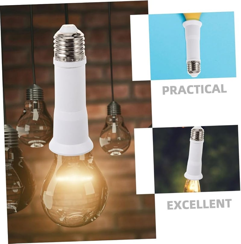 مقبس المصباح الأبيض سلك التمديد 16 قطعة تصميم تلسكوبي سهولة التموضع - Image 5