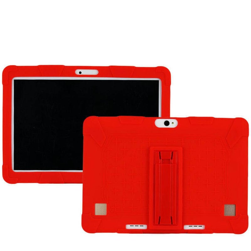 10.1-inch tablet PC/learning machine universal silicone case, shockproof and drop-proof, with stand, silicone protective case, soft rubber shell. - Image 2