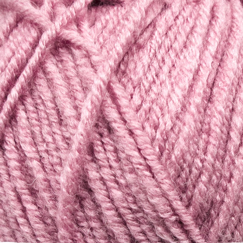 Estako Star-Worsted Yarn - 75% Acrylic 25% Wool - Soft Medium Weight #4-100g (3.52oz) - 170m (186yds) - Crochet & Knitting Yarn (43142 - Rose) - Image 2
