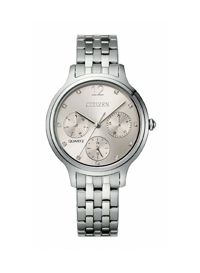 CITIZEN Stainless Steel Strap Analog Watch ED8180-52X - 33 mm