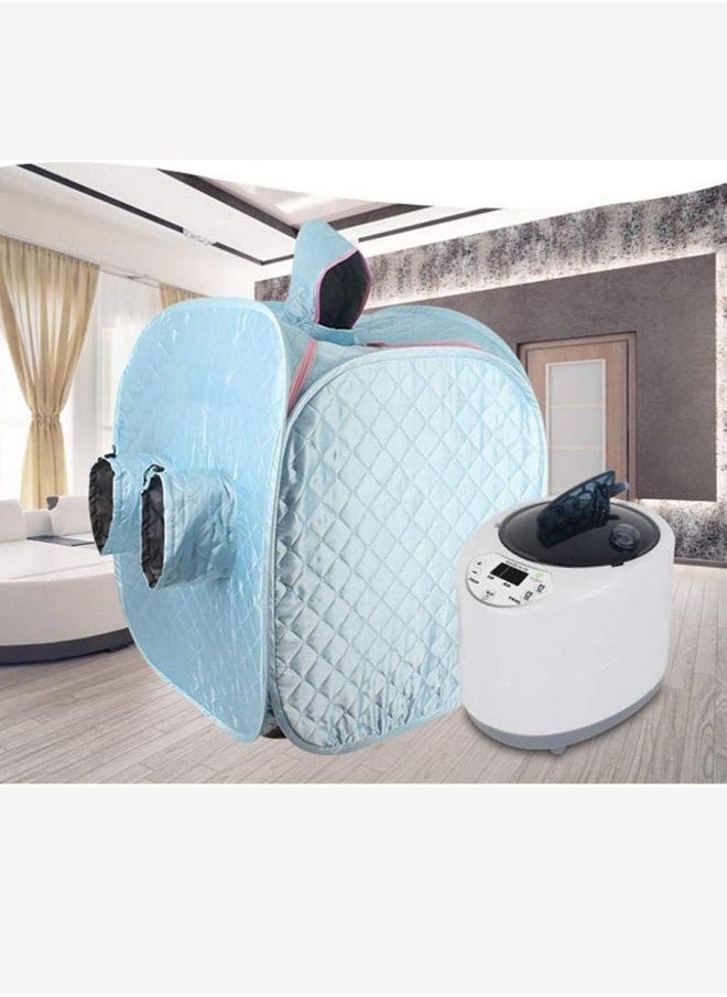 Arabest Two Person Sauna,Saunas Box,Portable Folding Steam Home,Personal Tent Spa Room,Sauna Generator Cabin Box with Steamer for Household Weight Loss  - Image 4