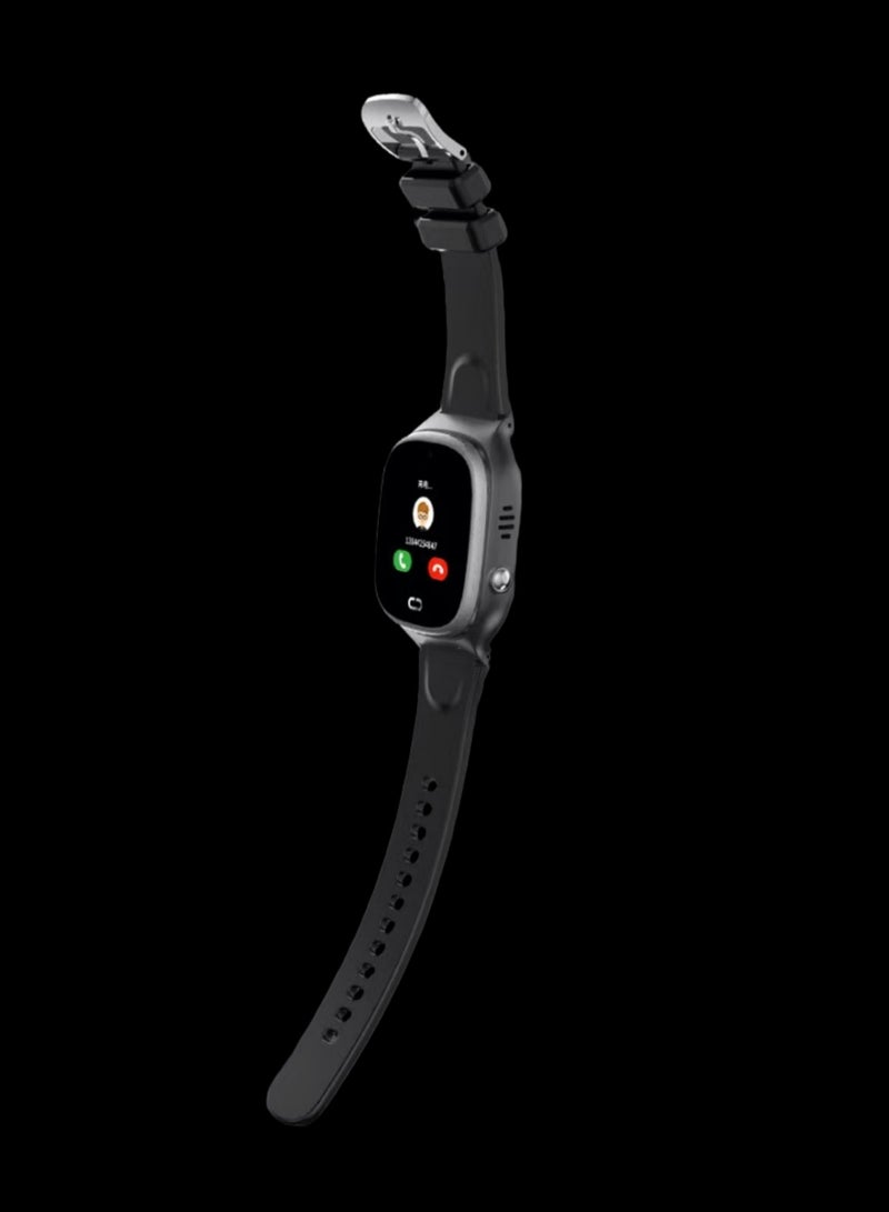 SKT Shiketro TD45 Kids Smartwatch with GPS, Wi-Fi, Video Calls, SOS, IP67 Waterproof, Camera, Tracker, Location Phone (black) - Image 5