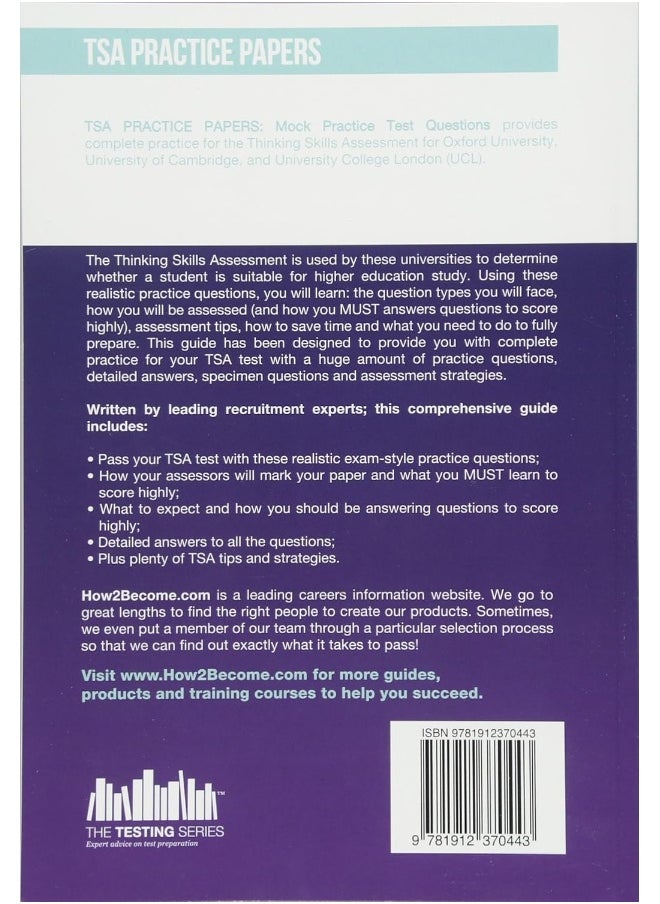 TSA PRACTICE PAPERS: 100s of Mock Practice Test Questions