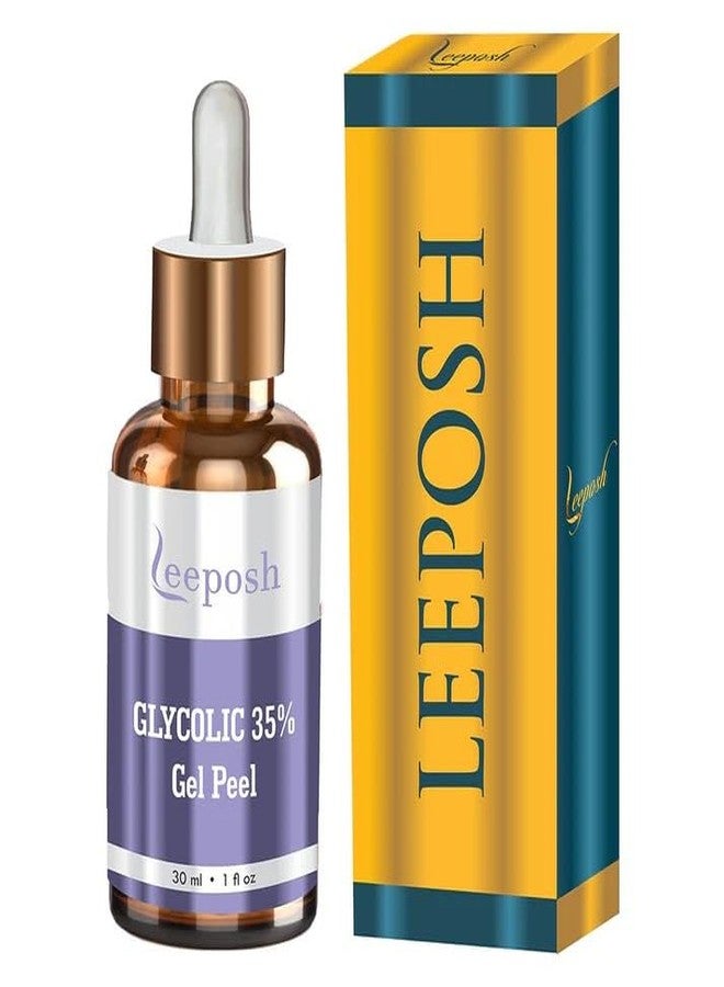LEEPOSH Gel Peel for Face, Skin Brightening & Anti-Ageing Treatment, Dark Spot Removal, 30ml (Glycolic 35%, 30ML 30ML) - Image 2