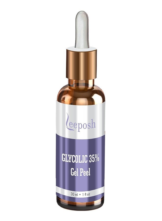 LEEPOSH Gel Peel for Face, Skin Brightening & Anti-Ageing Treatment, Dark Spot Removal, 30ml (Glycolic 35%, 30ML 30ML) - Image 3