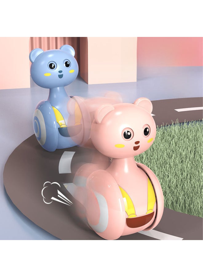 Baby Tumbler Toy Baby Children's Educational Early Education Swing Men And Women Children Concentration Light Glide Nod-Color:Sliding Tumbler  Color Boxed - Image 2
