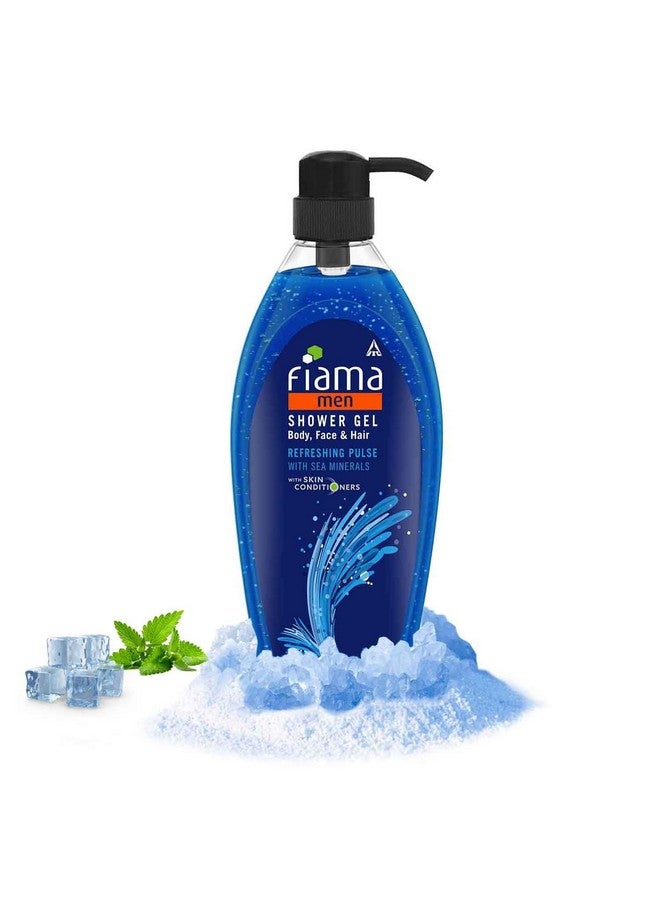 Fiama Men Shower Gel Refreshing Pulse Body Wash With Skin Conditioners For Refreshed Skin, 895 Ml Bottle - Image 1