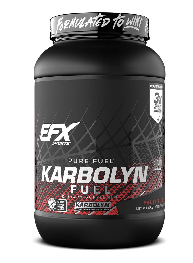 إي إف إكس سبورتس مكمل الكربوهيدرات كاربولِن - عصير الفواكه - (4 باوند) - Image 1