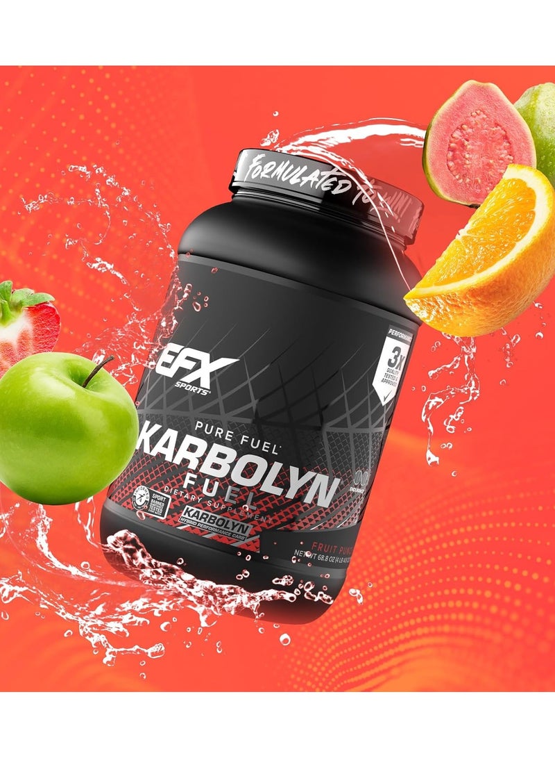 إي إف إكس سبورتس مكمل الكربوهيدرات كاربولِن - عصير الفواكه - (4 باوند) - Image 5