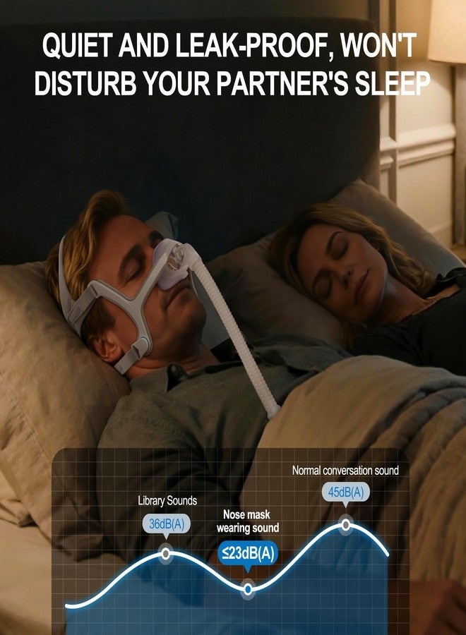 Medihealer 2 PCS Nasal Cushion for AirFit N20(M),1 pc Soft Fabric Nasal Cushion and 1 pc Velvet-Lined CPAP Nasal Mask Cushion for AirTouch N20, Soft Fabric for All Seasons, Velvet-Lined for Fall/Winter(Blue) - Image 5
