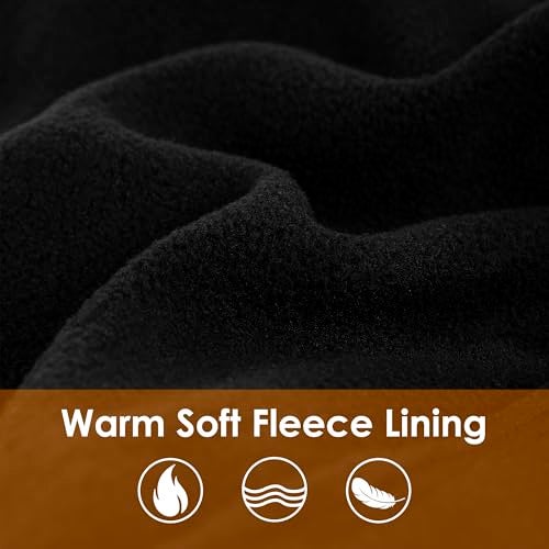 Tyzrdnac Balaclava Ski Mask Fleece Lining Windproof Warm Adjustable Thermal Winter Cold Weather Face Mask for Men Women - Image 3