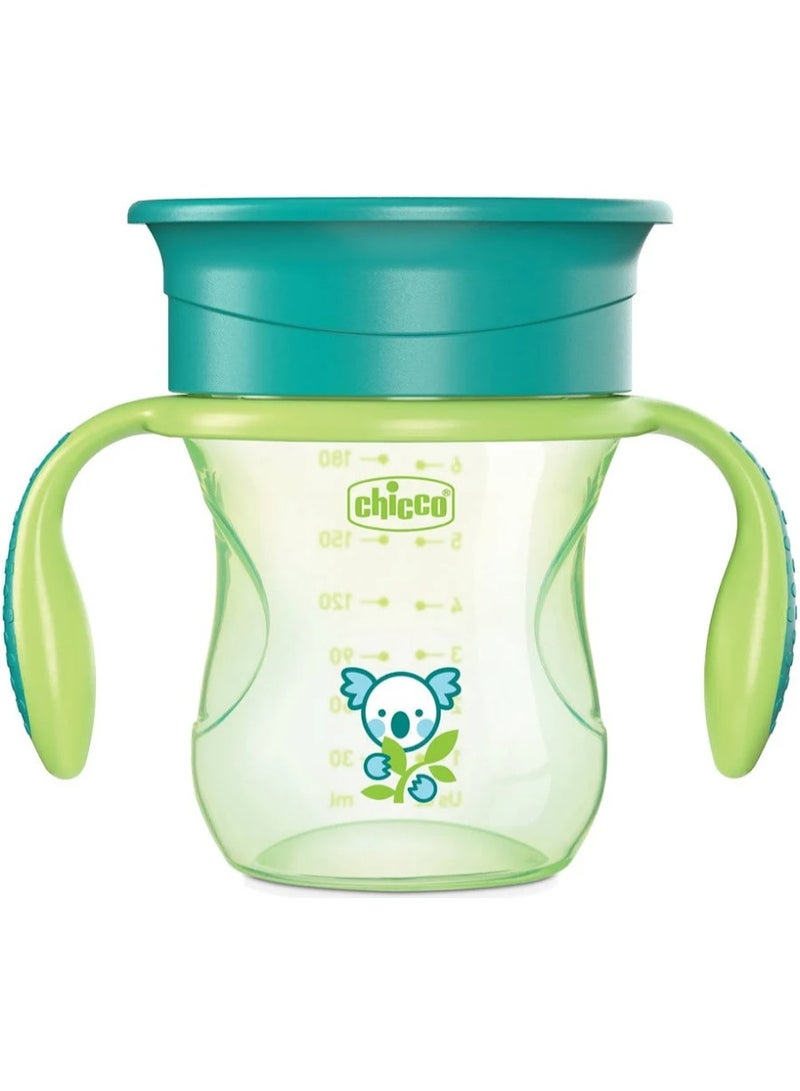 Chicco Mix & Match Perfect Cup 12m+ Green 200ml - Image 1