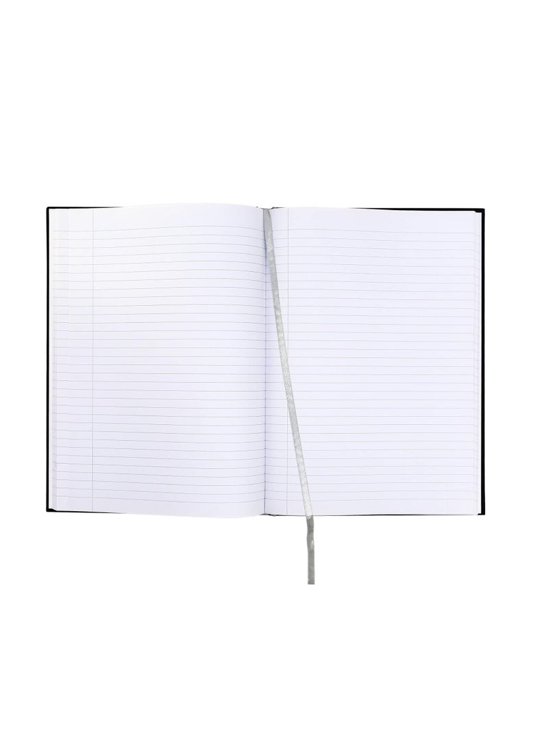 1 Pukka Pad Black Linen Casebound A4 Pad – Pack of 1 Hardback Notebooks with 192 Pages of 90GSM Paper with 8mm Lines and Margin – 29.7 x 21cm, Black - pzsku/Z07961B9F34BDBA7B7392Z/45/_/1729076560/38d73f6b-1e82-444d-a5cd-d3703ce4534a