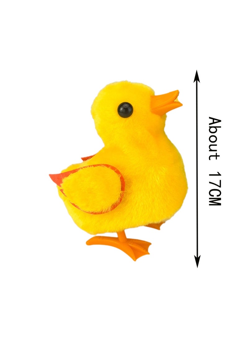 Yellow Duck Robot Electronic Plush Stuffed Interactive Animal Touch Control Electronic Pet Can Walk And Bark, Wings Can Move Toy Suitable For Children And Babies - Image 2