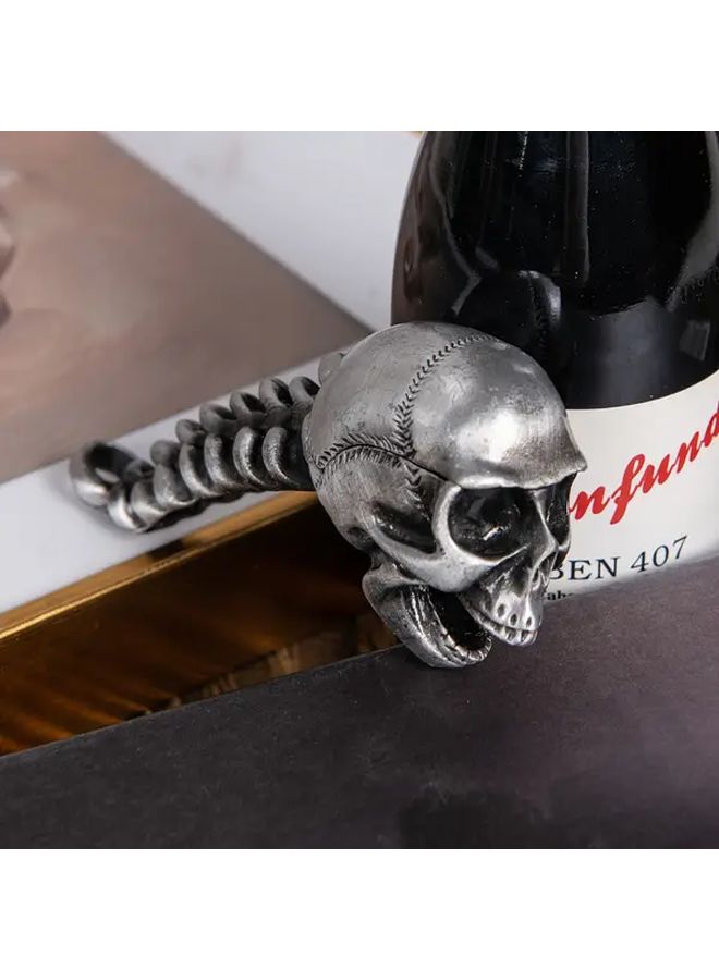 Gothic Skull Bottle Opener 4 23oz Handheld Beer Opener Halloween - Image 4