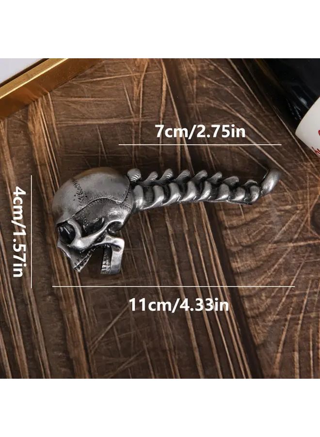 Gothic Skull Bottle Opener 4 23oz Handheld Beer Opener Halloween - Image 3