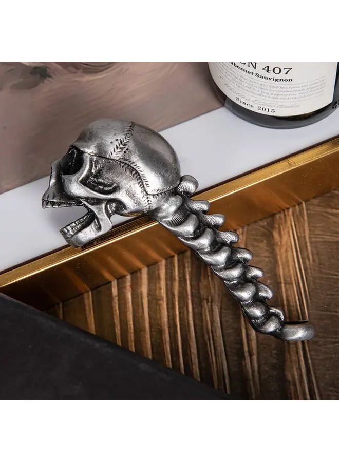 Gothic Skull Bottle Opener 4 23oz Handheld Beer Opener Halloween - Image 2