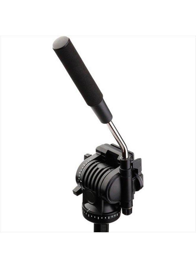 Magnus VT-300, Video Tripod System with Fluid Head, Extends to 64”, Max Load 15 lbs. Mid-Level Spreader, Replaceable Rubber Feet. Plus Quick Release plate, Pan Bar, Carry Case with Shoulder Strap - Image 3