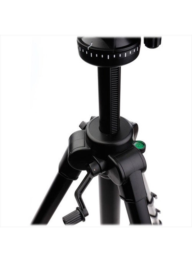 Magnus VT-300, Video Tripod System with Fluid Head, Extends to 64”, Max Load 15 lbs. Mid-Level Spreader, Replaceable Rubber Feet. Plus Quick Release plate, Pan Bar, Carry Case with Shoulder Strap - Image 4