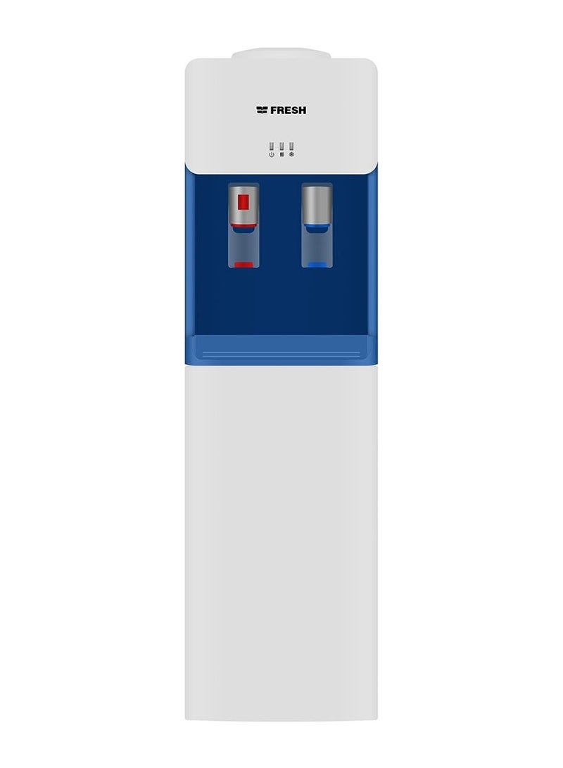Fresh Fresh Water Dispenser 2 Faucets Cold / Warm -Ocean Blue 