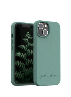BIGBEN Just Green  iPhone 14 case Natural Night Green - Eco-designed  - Image 1