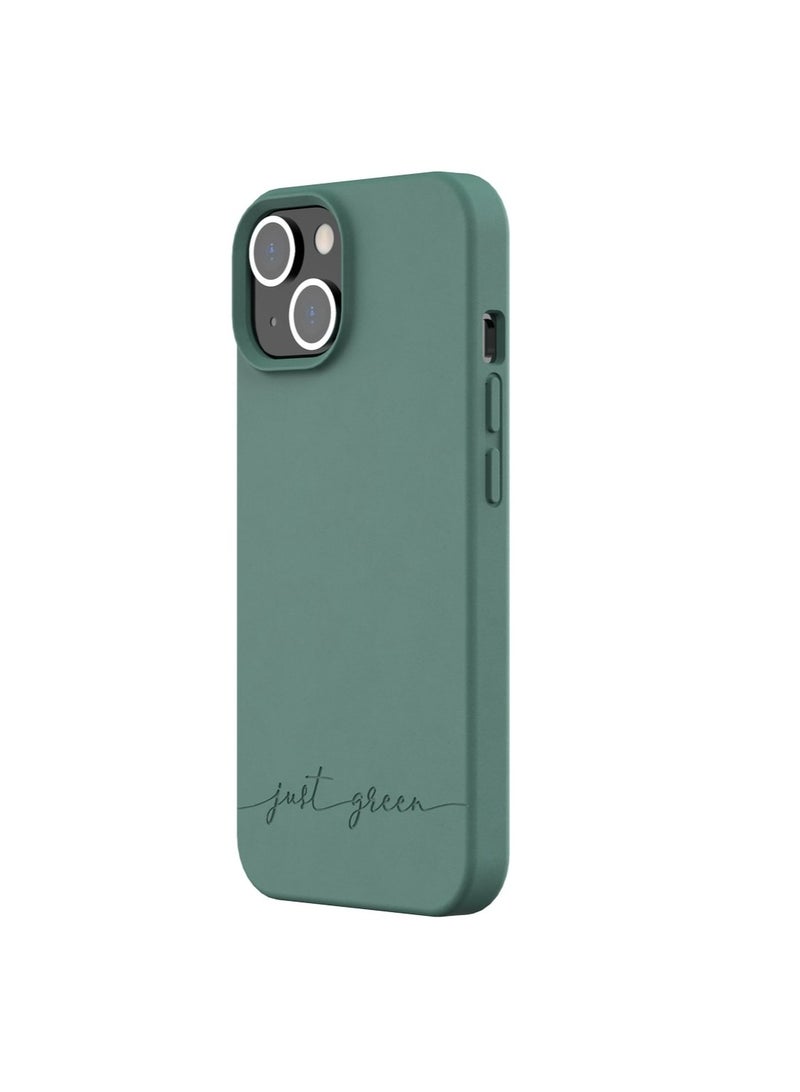 BIGBEN Just Green  iPhone 14 case Natural Night Green - Eco-designed - Image 3