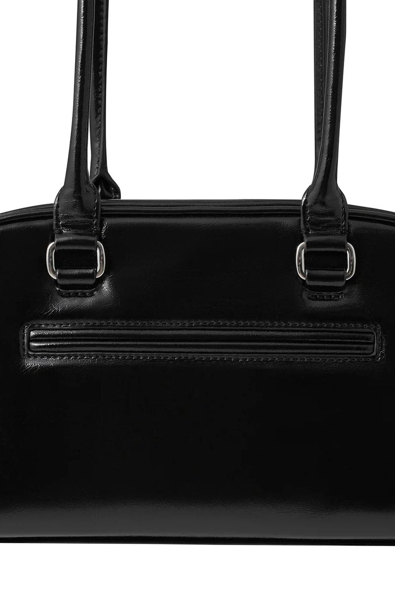 ستاند حقيبة كتف جلدية  Oil Chubby Bag - Image 4