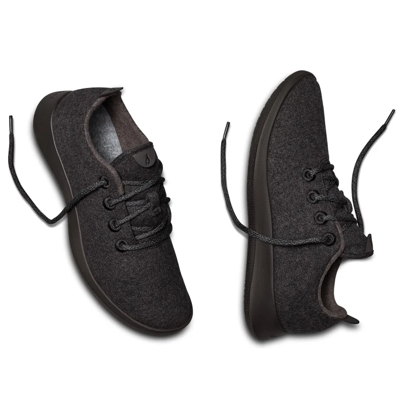 Allbirds  Women's Wool Runner - Natural Black (Black Sole) for Women | Best Price UAE